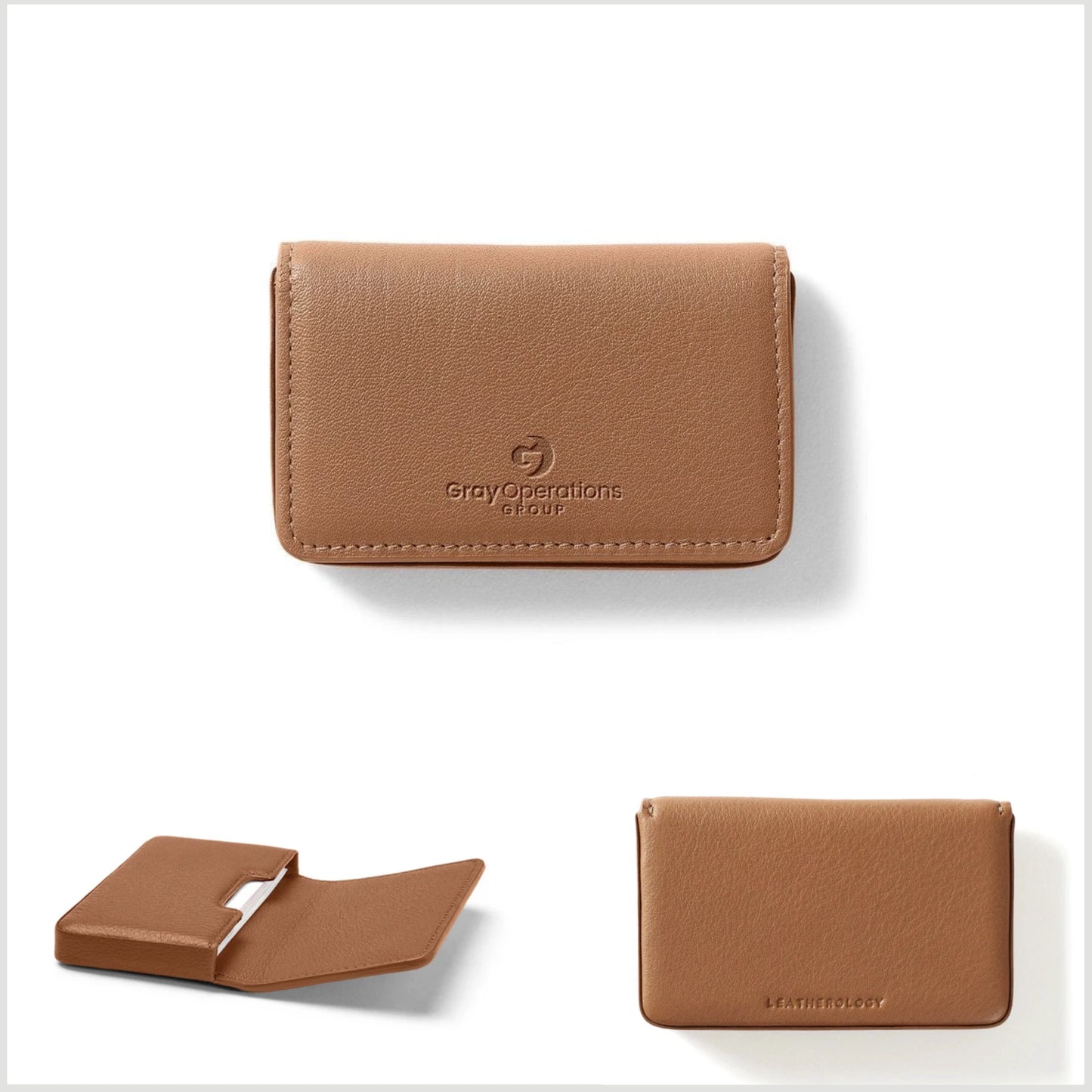 Leather Business Card Case - LS