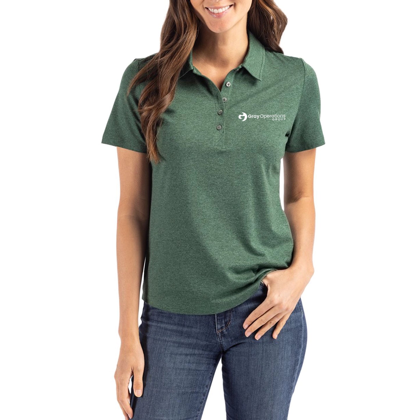 WOMEN's Cutter & Buck Coastline Epic Comfort Polo - LCK00192 - AO