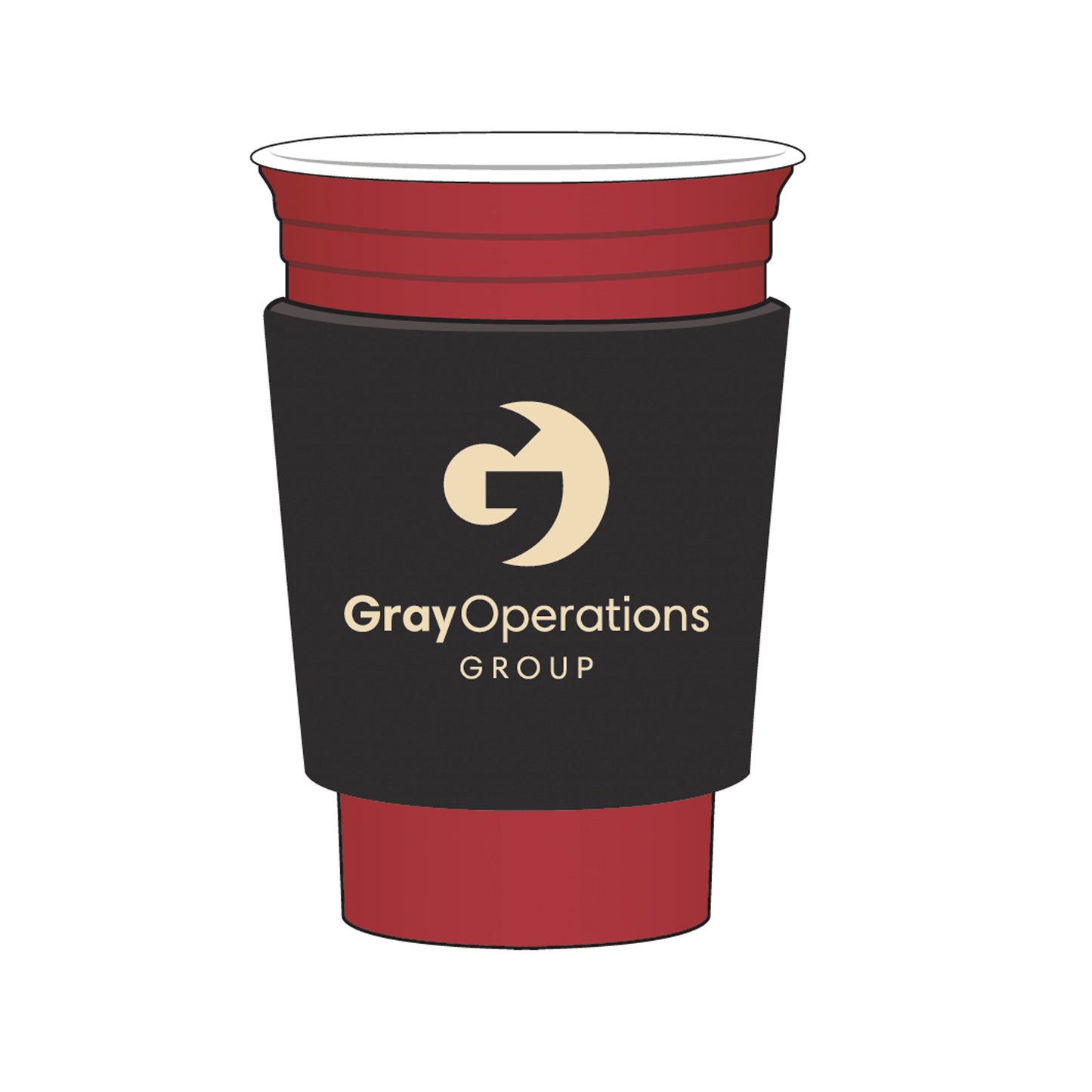 Comfort Grip Coffee Cup Sleeve - LS