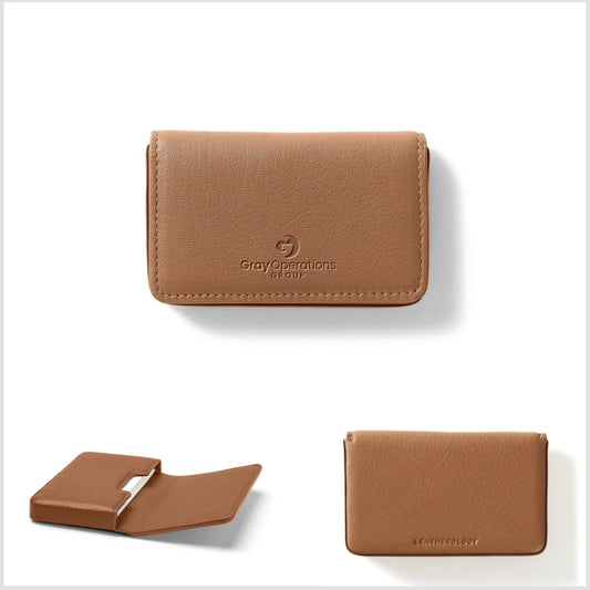 Leather Business Card Case - LS