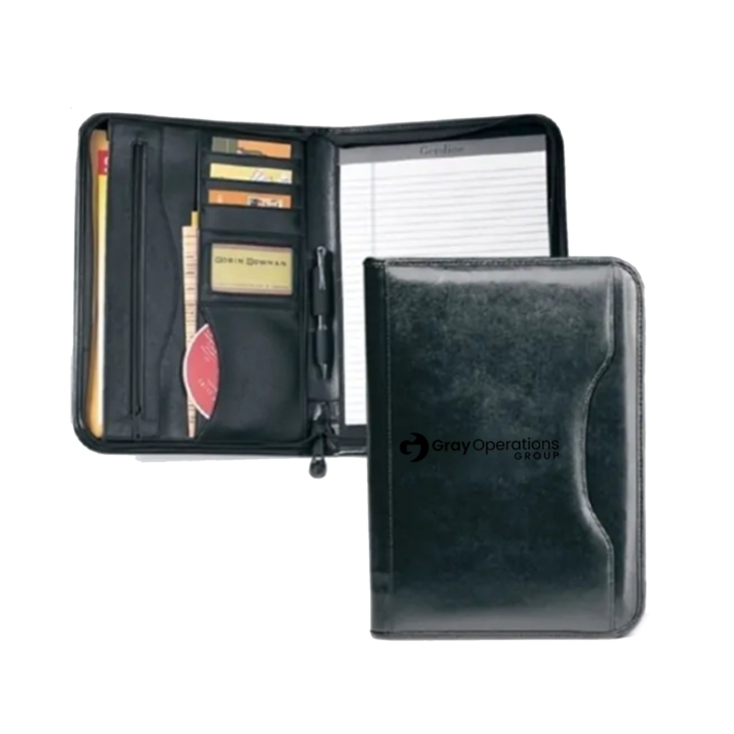 Gemline Deluxe Executive Vintage Padfolio - AO