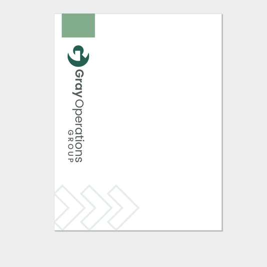 Full Page (8.5” x 11”) Notepad - AO