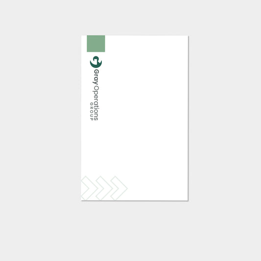 Half Page (5.5” x 8.5”) Notepad - AO