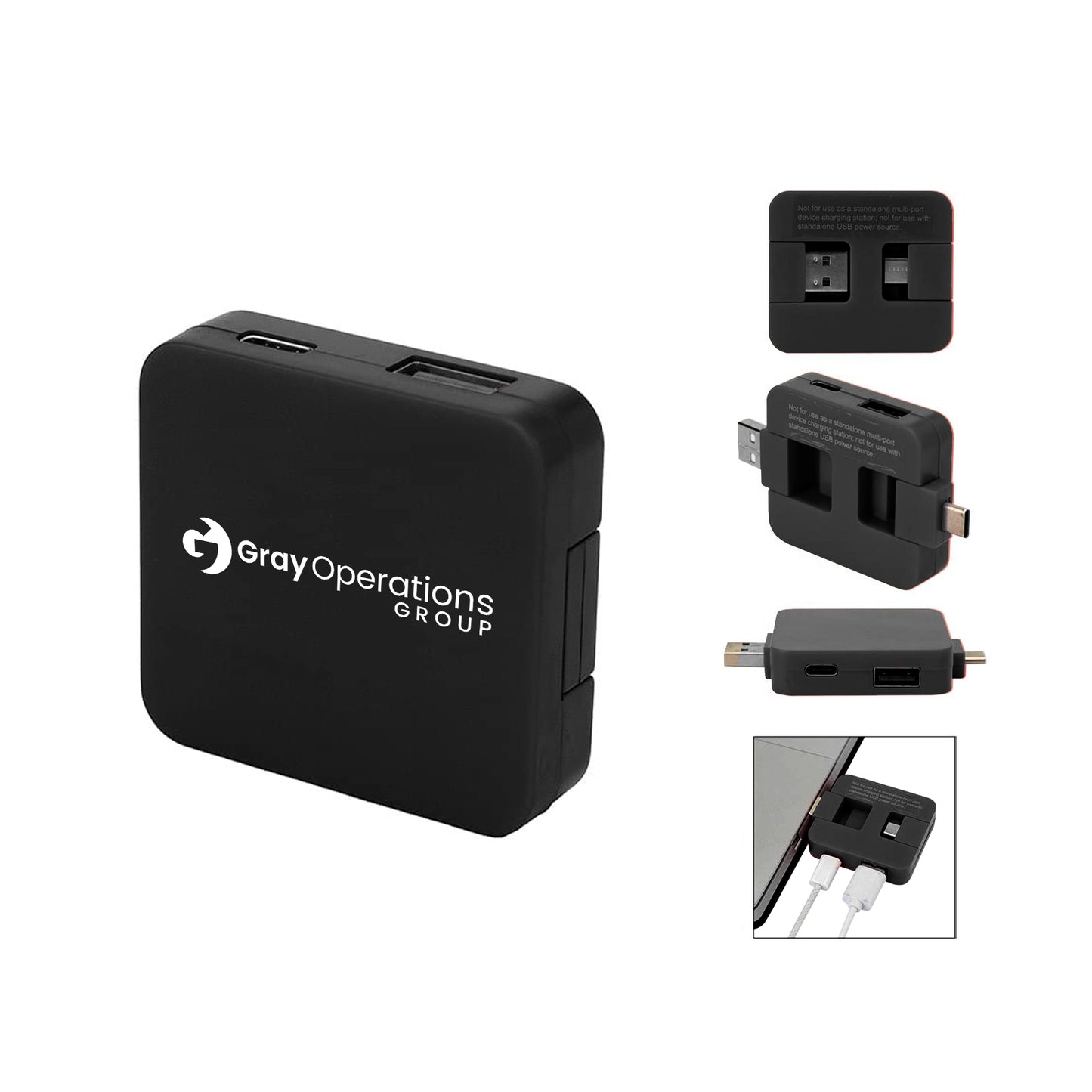 RABS 4-Port USB Hub 2.0 - LS